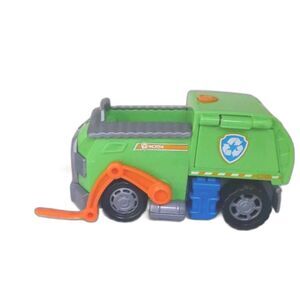 Paw Patrol Spin master Rocky’s recycling truck With Push Button **Only Truck***
